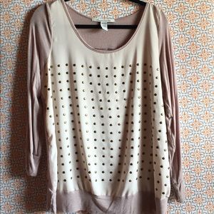 American Rag Studded Top